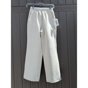 Sadie and Sage Tween Chilly Nights Wide Leg Elastic Fleece Pants New‎